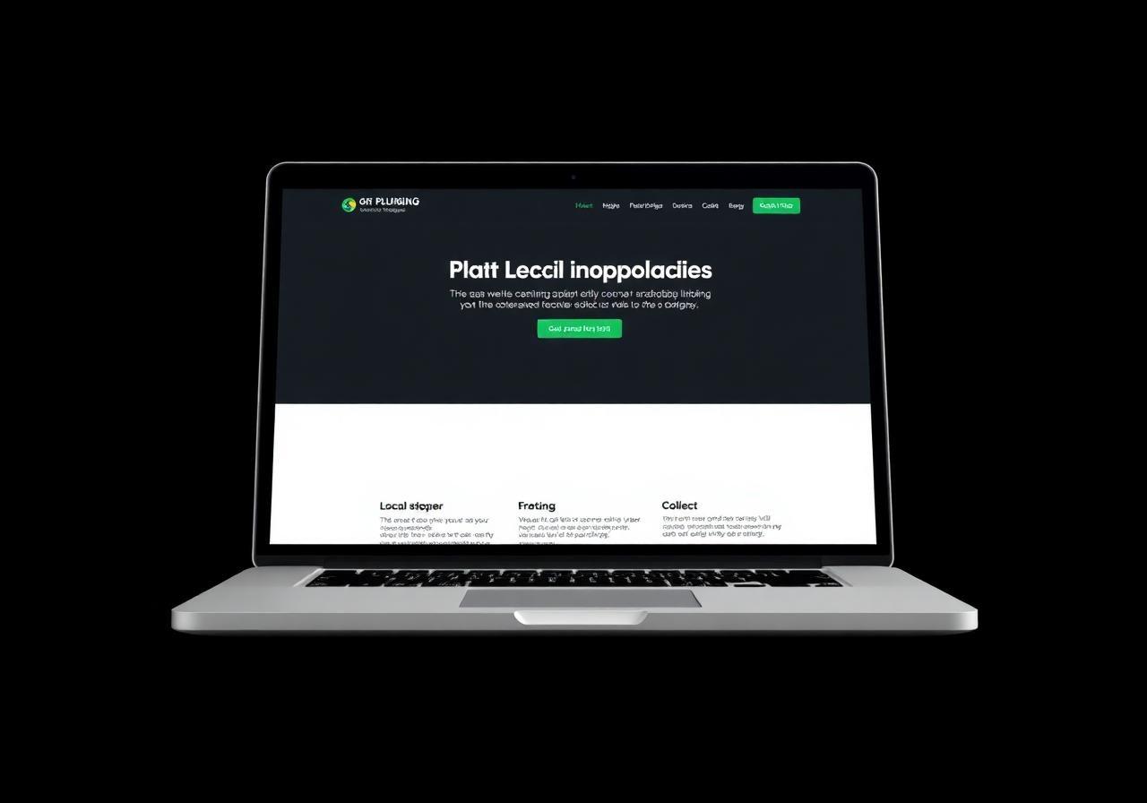 Example local business website built by Joe